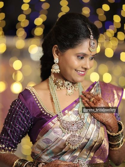 Prema - Bridal Jewellery Rental Happy Brides: Sparkling AD & Stone Sets photo 74