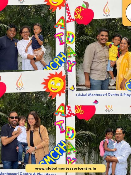 More cherished memories from the first day, with families posing at our handmade photo booth, celebrating this important milestone.