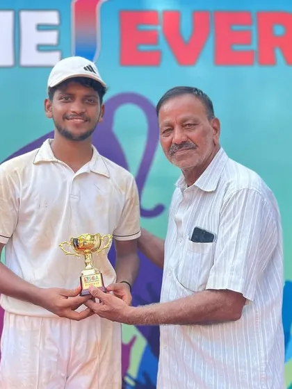 Another player from the runners-up squad being recognized for his efforts.