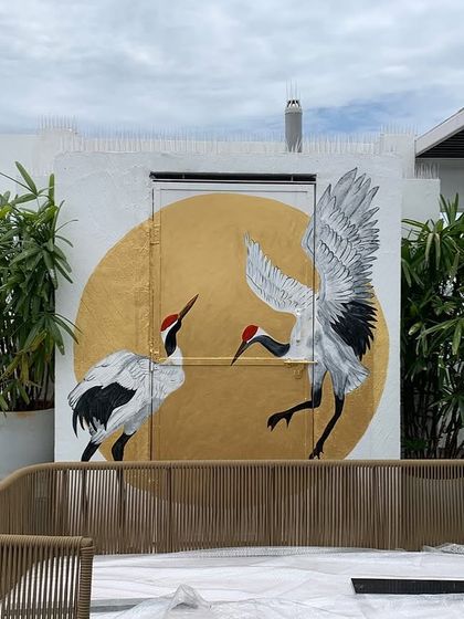 Nishka Mehta - Custom Artwork & Installations Gold Leaf & Metallic Murals photo 6