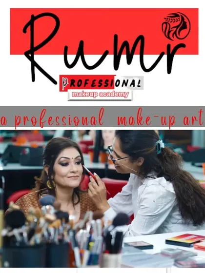 This is what my academy is all about: hands on learning in a supportive space. Here, I am guiding a student through a detailed application, ensuring she understands the technique to become a confident, professional makeup artist.