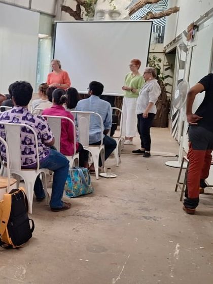 A full-house for the Asia Premier of the "Radical Creatives" film. We were honored to host this event and discuss how to change the world for the better with a bold and creative audience.