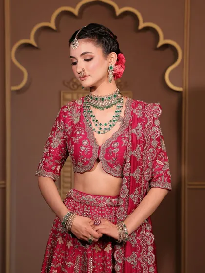 A moment of quiet contemplation, showcasing the soft glam makeup from a different angle. The focus is on flawless skin and subtly enhanced features, allowing the bride's natural beauty to shine through.