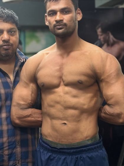 Training time. Another shot showcasing the physique of one of my dedicated athletes. Join us for the best results.