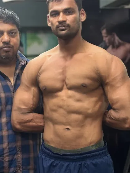 Training time. Another shot showcasing the physique of one of my dedicated athletes. Join us for the best results.