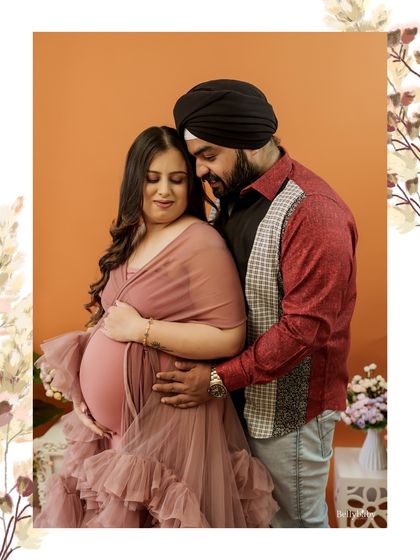 A moment of quiet connection amidst a dreamy, styled setup. Even in a glamorous shoot, it's these gentle interactions that I love to capture.