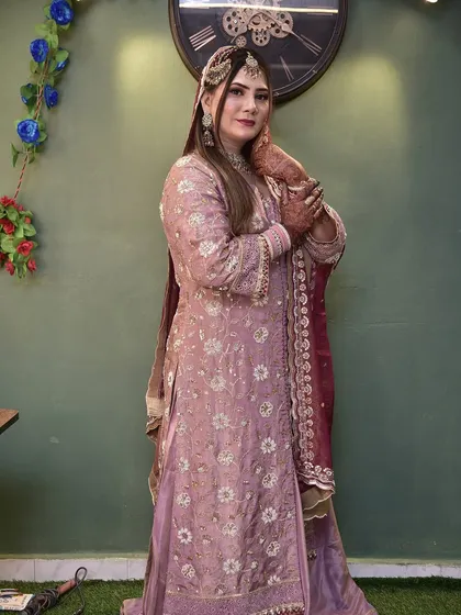 A poised shot of the engagement bride, looking elegant and ready for her event.