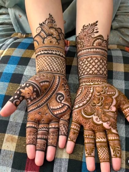 Kanha Mehandi - Bridal Mehndi Intricate Hand Designs photo 30