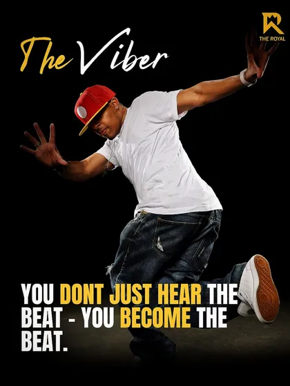 'The Viber' doesn't just hear the beat, they become the beat. Our classes help you connect with the music.