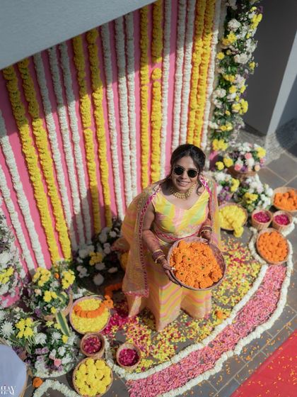 Vibrant Haldi & Mehendi Moments photo 25