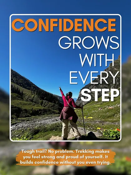 Confidence grows with every step. Conquering a tough trail builds a sense of strength and pride that you carry back with you.