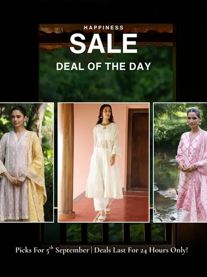 An example of our "Deal of the Day" feature during a sale. We highlight three amazing picks that are available at a special price for 24 hours only.