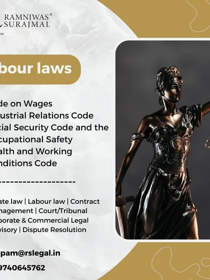 We advise on all four new labor codes: the Code on Wages, the Industrial Relations Code, the Social Security Code, and the Occupational Safety, Health and Working Conditions Code.