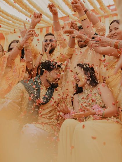 Bandhan Films - Wedding Photography & Videography Vibrant Haldi & Mehendi Ceremonies photo 44