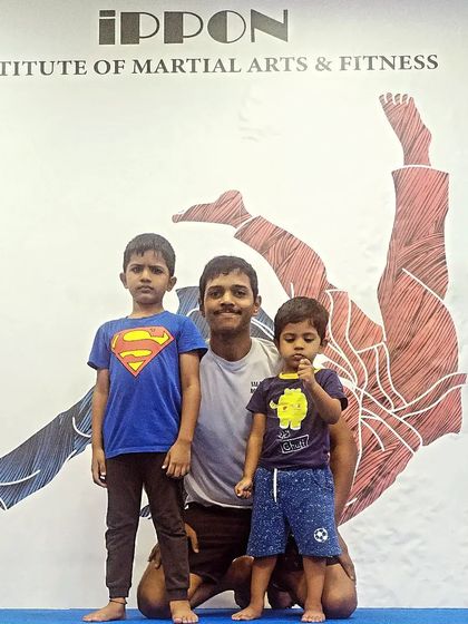 Proud to be coaching the next generation of martial artists at the Ippon Institute in HSR Layout. These little warriors are just starting their kickboxing journey.