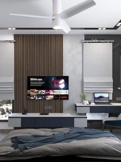 Latest Interiors by Shivam Manchanda - Turnkey Luxury Residential Interiors Luxurious Bedroom Sanctuaries photo 82