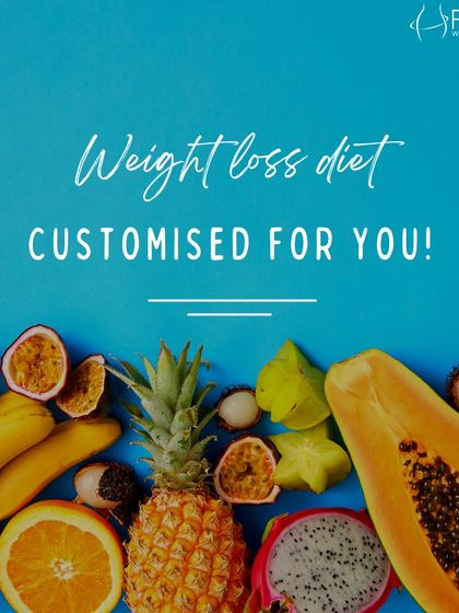 We offer weight loss diets customized for you. Our plans are based on your unique needs and genetic profile.