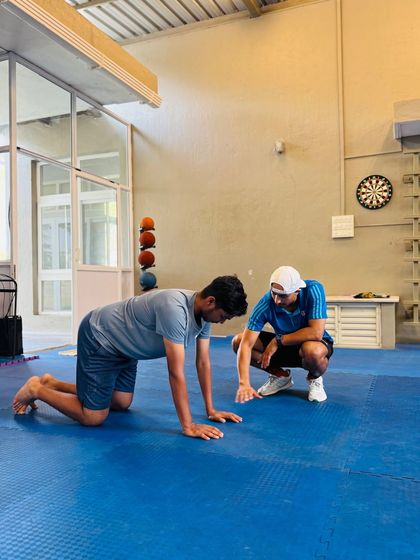 Sumit Bhandari, our Head of Sports Science, is more than a physiotherapist. He is the energy that never fades and the support that never wavers, leading a culture of care, trust, and growth.