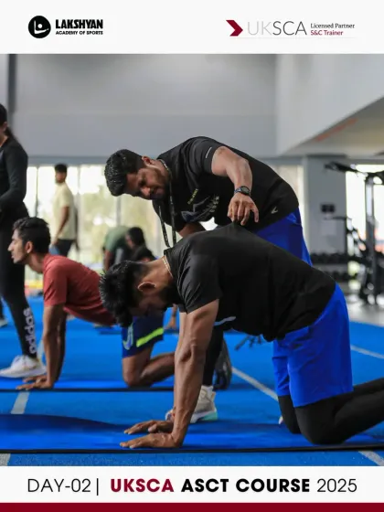 Lakshyan Academy of Sports - Coach & Trainer Education UKSCA Strength & Conditioning Certification photo 9