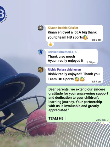 The feedback from parents is a testament to the quality and impact of our events. We pride ourselves on creating well-organized, enjoyable, and valuable learning experiences for every child.