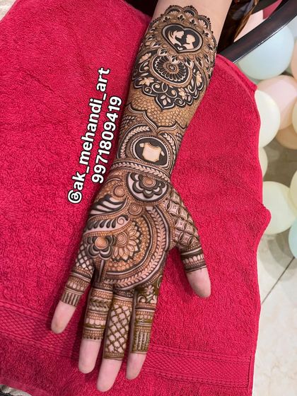 Abhishek Kumar - Festival & Occasion Mehndi Figurative & Storytelling Art photo 11