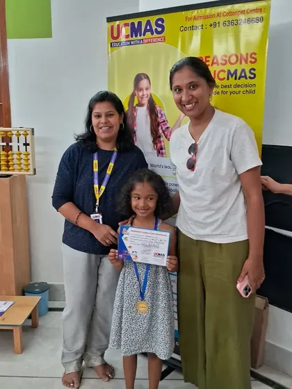 We are so proud of all our students for their dedication and hard work in the Abacus program.