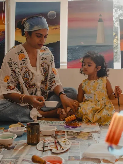 Here are more snapshots from our vibrant celebrations throughout the year, including Holi, Diwali, Navratri, and our special playdates. Each event is a testament to our wonderful community of children, parents, and teachers.