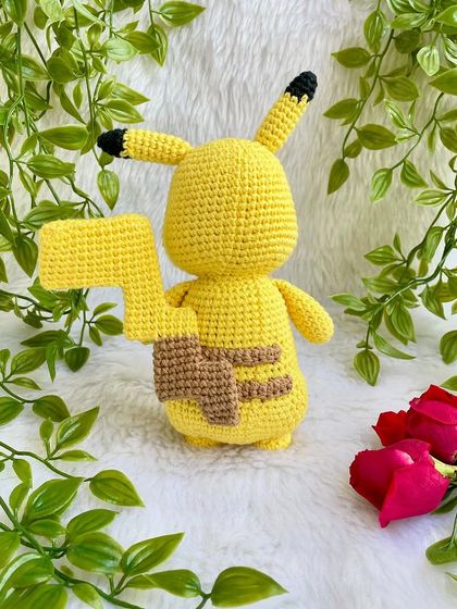 Pika-chuuu! I had so much fun making this bright and cheerful Pikachu doll for a little Pokémon fan. Capturing the iconic details like his rosy cheeks and lightning bolt tail was a fun challenge.