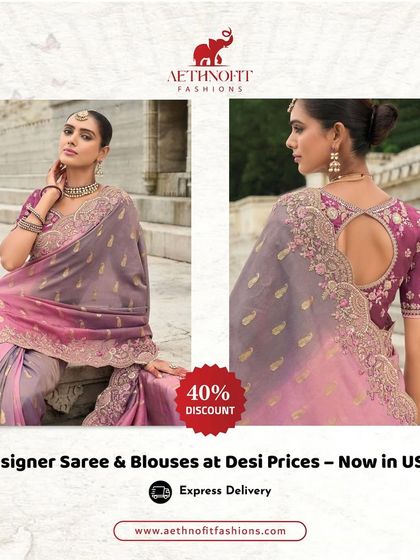 Six yards, infinite stories. My designer sarees come with complimentary fall, edging, and custom-stitched blouses because tradition deserves a tailored touch.