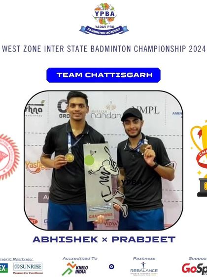 Yadav Pro Badminton Academy - Professional Badminton Coaching Programs State & Zonal Tournament Winners photo 3