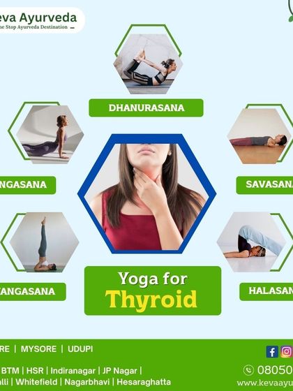 Specific yoga asanas like Sarvangasana (Shoulder Stand) and Bhujangasana (Cobra Pose) can help stimulate the thyroid gland and regulate hormone function naturally.