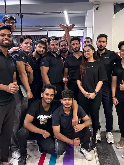 Celebrating our coach Gaurav's birthday with the team.