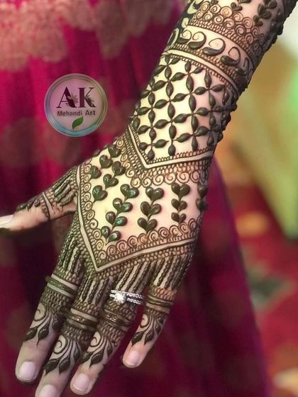 Abhishek Kumar - Bridal Mehndi Elegant Back of Hand & Minimalist Designs photo 42