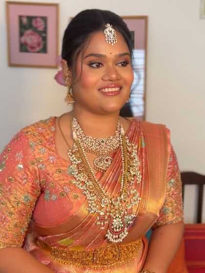 Dakshayini - Professional Saree Draping Complete the Look: Hairstyles photo 7