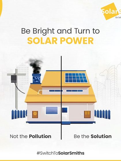 Be bright and turn to solar power. Be the solution, not the pollution. I help you make the switch to a cleaner energy source.
