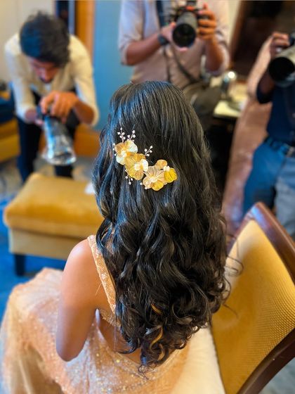 Bhavya Achar - Bridal & Occasion Styling Romantic Open & Half-Up Styles photo 74