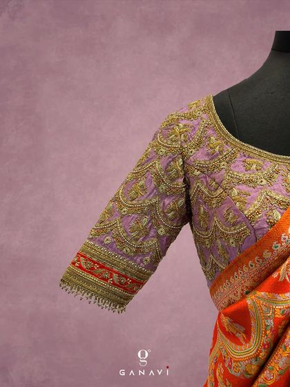 Ganavi Couture - Custom Indian Bridal & Occasion Wear Signature Hand-Embroidered Blouses photo 4