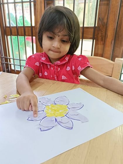 Purple Asters - Preschool & Daycare Creative Minds at Work photo 61