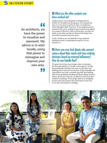 As architects, we have the power to visualize and represent. This article shares our advice to start locally, using that power to reimagine and improve your own area, and our philosophy on handling client needs.