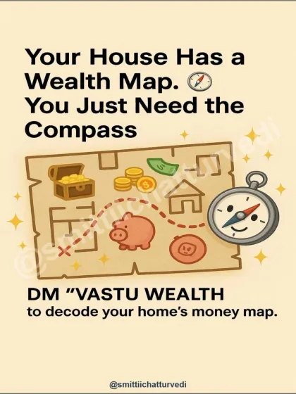 Your home has a hidden wealth map, and I can provide the compass to read it. By aligning key zones, we can unblock financial flow and invite prosperity. If you are ready to decode your home's money map, I am here to guide you.