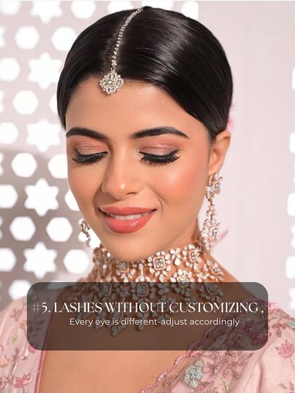 Customizing lashes is key. Every eye shape is different, and I show my students how to select and adjust lashes to best suit their individual eyes for the most flattering look.