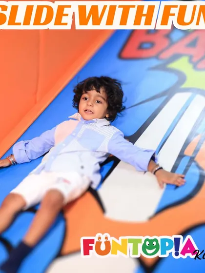 Whee! Nothing beats the simple thrill of a good slide. Our soft play zone features multiple slides that end in a sea of colorful balls, guaranteeing smiles and laughter.