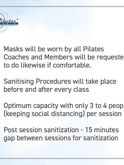 To ensure a safe and personalized experience, I keep my group classes small, with a maximum of four people. This allows for proper social distancing and individual attention, along with a 15-minute gap between sessions for complete sanitization.