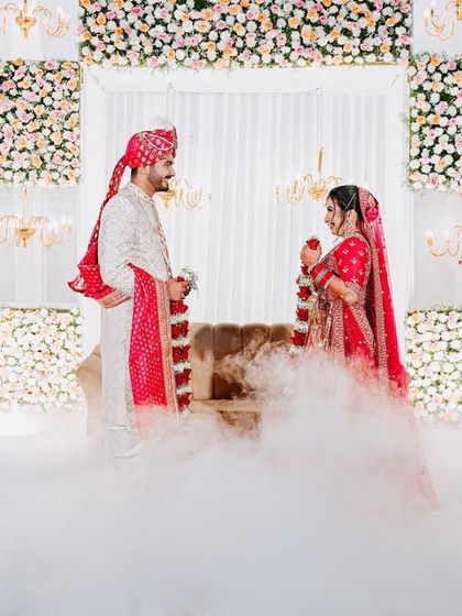 Flinters Management - Custom Wedding Design & Decor Glamorous Sangeet & Reception Nights photo 50