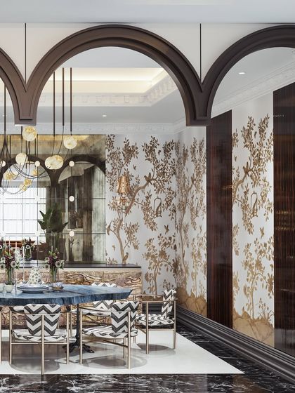 Elegant Dining & Transitional Spaces photo 4