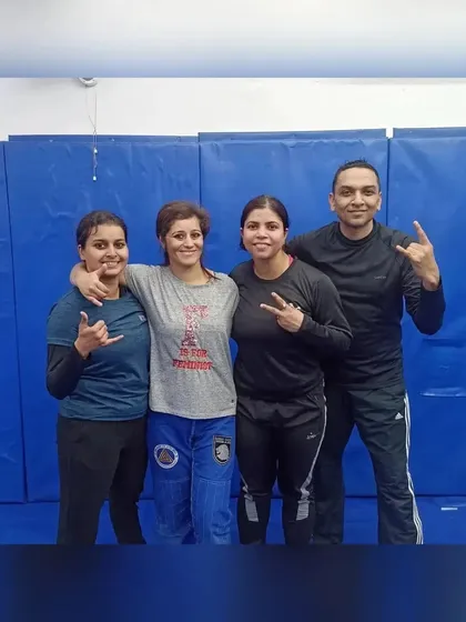 A small group of our members after a No-Gi session. We focus on providing personalized coaching in every class.