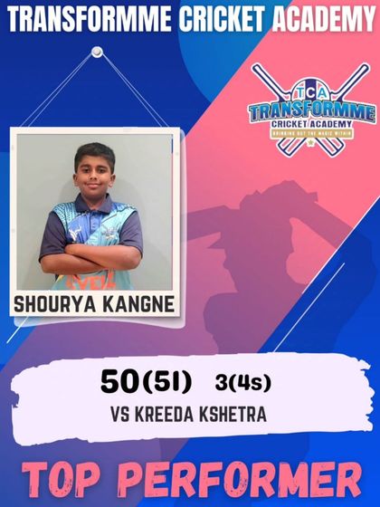 Transform Cricket Academy - Junior Cricket Coaching Program Star Performers: Celebrating Individual Excellence photo 88