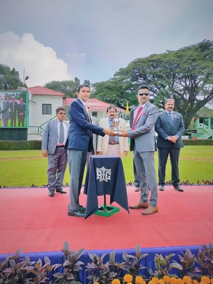 The Ardent Knight Trophy presentation.