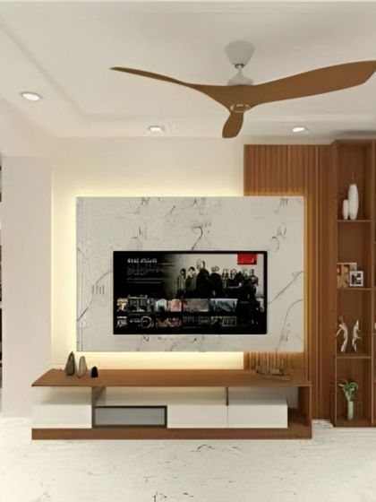 Dreaming in Colors & Textures - Modular Interiors & Room Renovation Living Rooms & Entertainment Centers photo 9