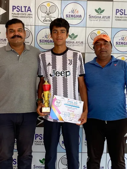 Shreyas Dogial became the singles finalist in the AITA U18 National Series tournament in Jalandhar. Reaching the finals of his first National Series event is a commendable achievement.